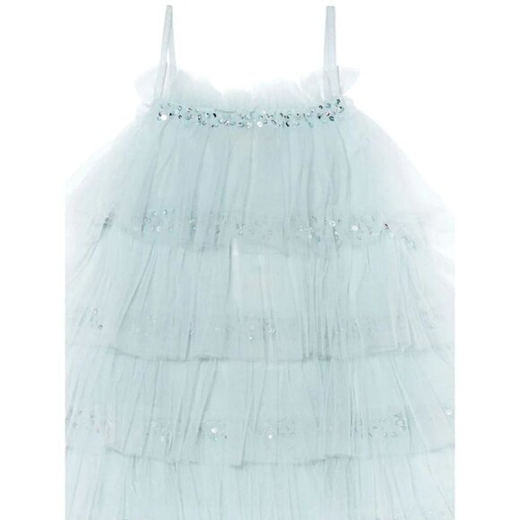 TUTU DU MONDE Mahala Tulle Dress in Icicle Size 3-6 Months - Picture 2 of 8
